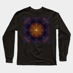 Mandalisa Kaleidoscope [textures] Pattern (Seamless) 4 Long Sleeve T-Shirt